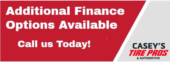 Additional Finance Options Available