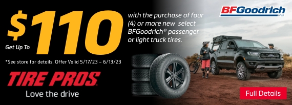 BFGoordich Tire Rebate