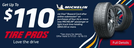 Michelin Tire Rebate