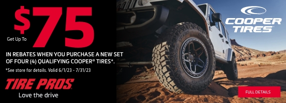 Cooper Tire Rebate